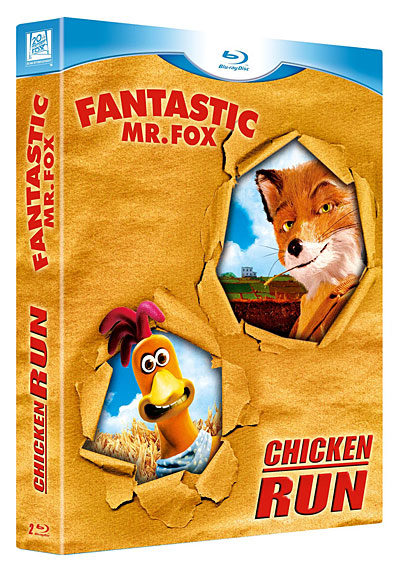 Fantastic Mr. Fox - Chicken Run - Coffret Blu-Ray État correct reconditionné disponible sur Fnac