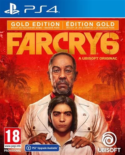 Far Cry 6 Edition Gold PS4 État correct - 55,53 € Far Cry 6 Edition Gold PS4 État correct Ubisoft reconditionné disponible sur Fnac