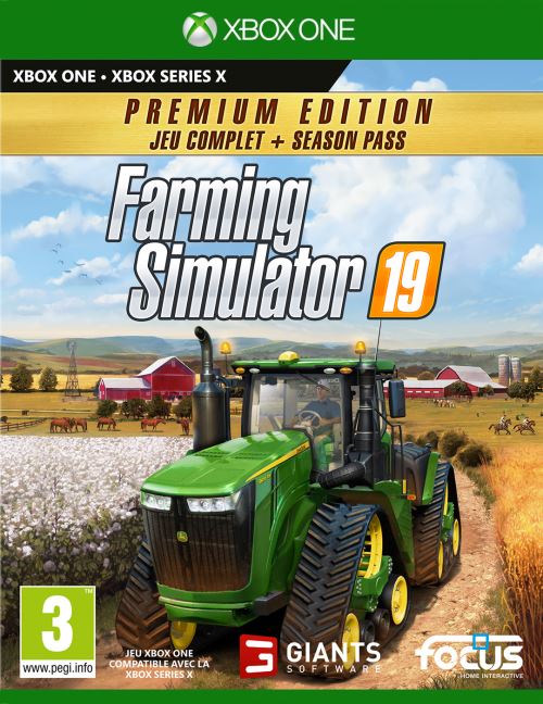 Farming Simulator 19 Edition Premium Xbox Series X État correct Focus Home Interactive reconditionné disponible sur Fnac