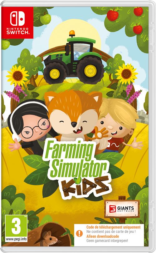 Farming Simulator Kids Code in a box Nintendo Switch État correct Koch Media reconditionné disponible sur Fnac
