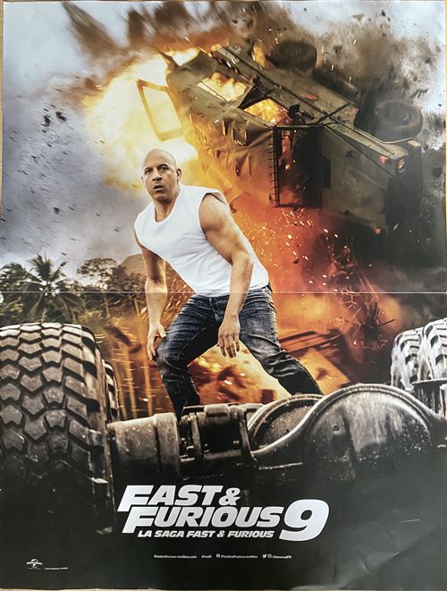 Acheter Fast & Furious 9 - 2021 - Vin Diesel - 40x60cm - Affiche de cinéma originale pliée État correct - 10,99 € Fast & Furious 9 - 2021 - Vin Diesel - 40x60cm - Affiche de cinéma originale pliée État correct reconditionné disponible sur Fnac