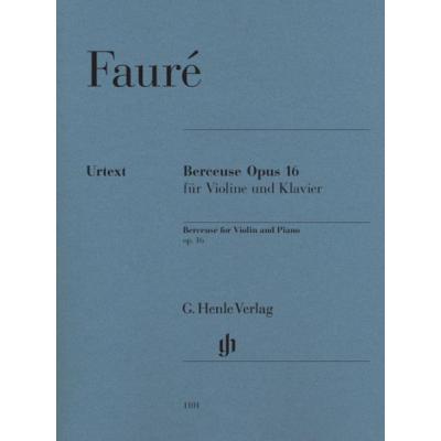 Faure Gabriel - Berceuse Opus 16 - Violon/Piano État correct reconditionné disponible sur Fnac