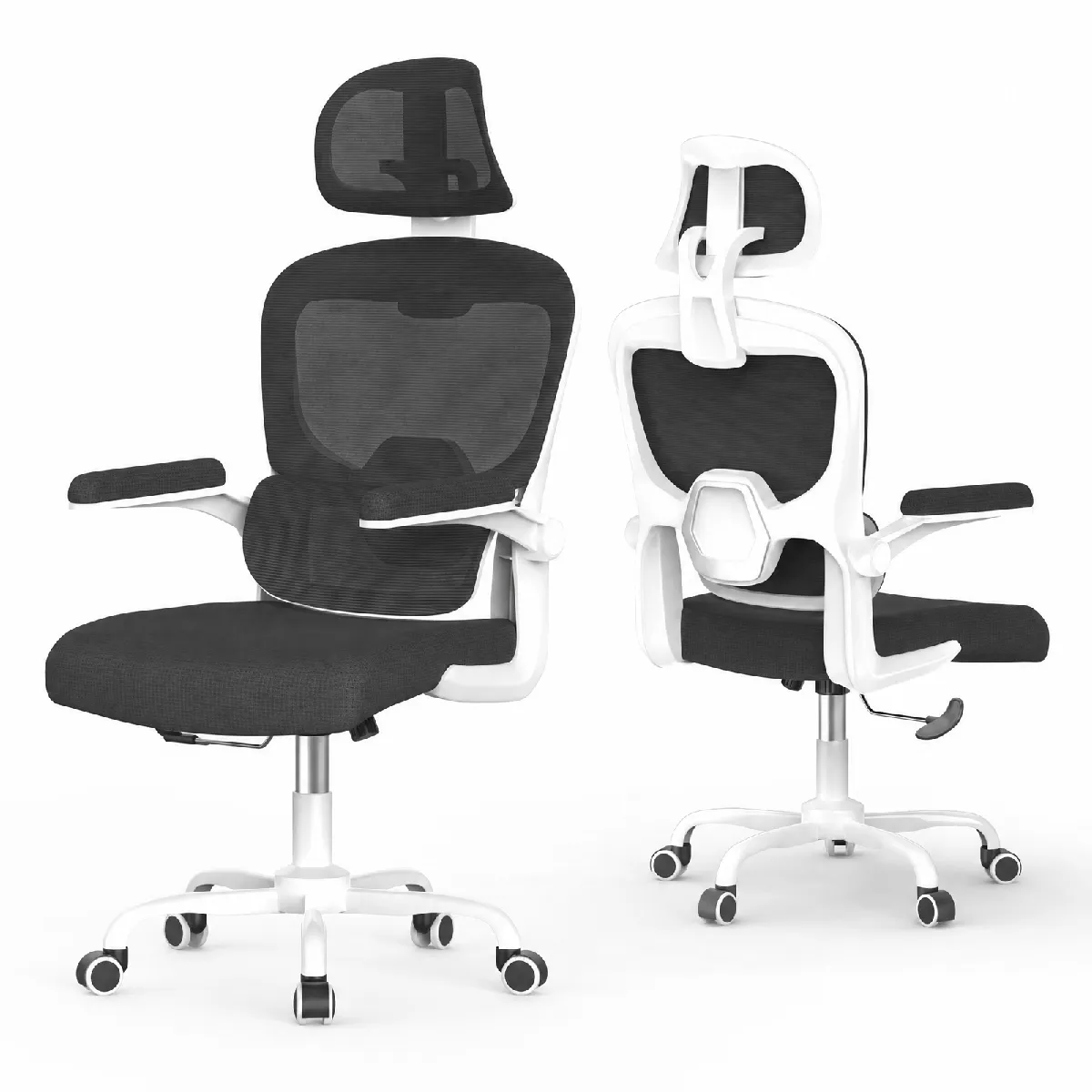 Fauteuil de bureau ergonomique d’occasion Blanc-Noir, base avec trace de rouille État correct - 52,99 € Fauteuil de bureau ergonomique d’occasion Blanc-Noir, base avec trace de rouille État correct reconditionné disponible sur Rue du Commerce Seconde Vie