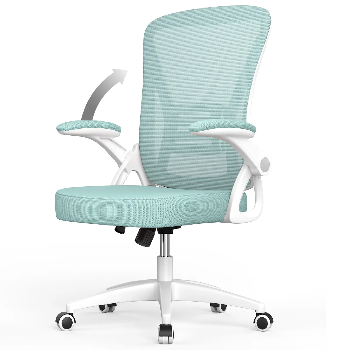 Fauteuil De Bureau Ergonomique D'occasion Vert à Accoudoirs Repliables État correct - 42,99 € Fauteuil De Bureau Ergonomique D'occasion Vert à Accoudoirs Repliables État correct reconditionné disponible sur Rue du Commerce Seconde Vie