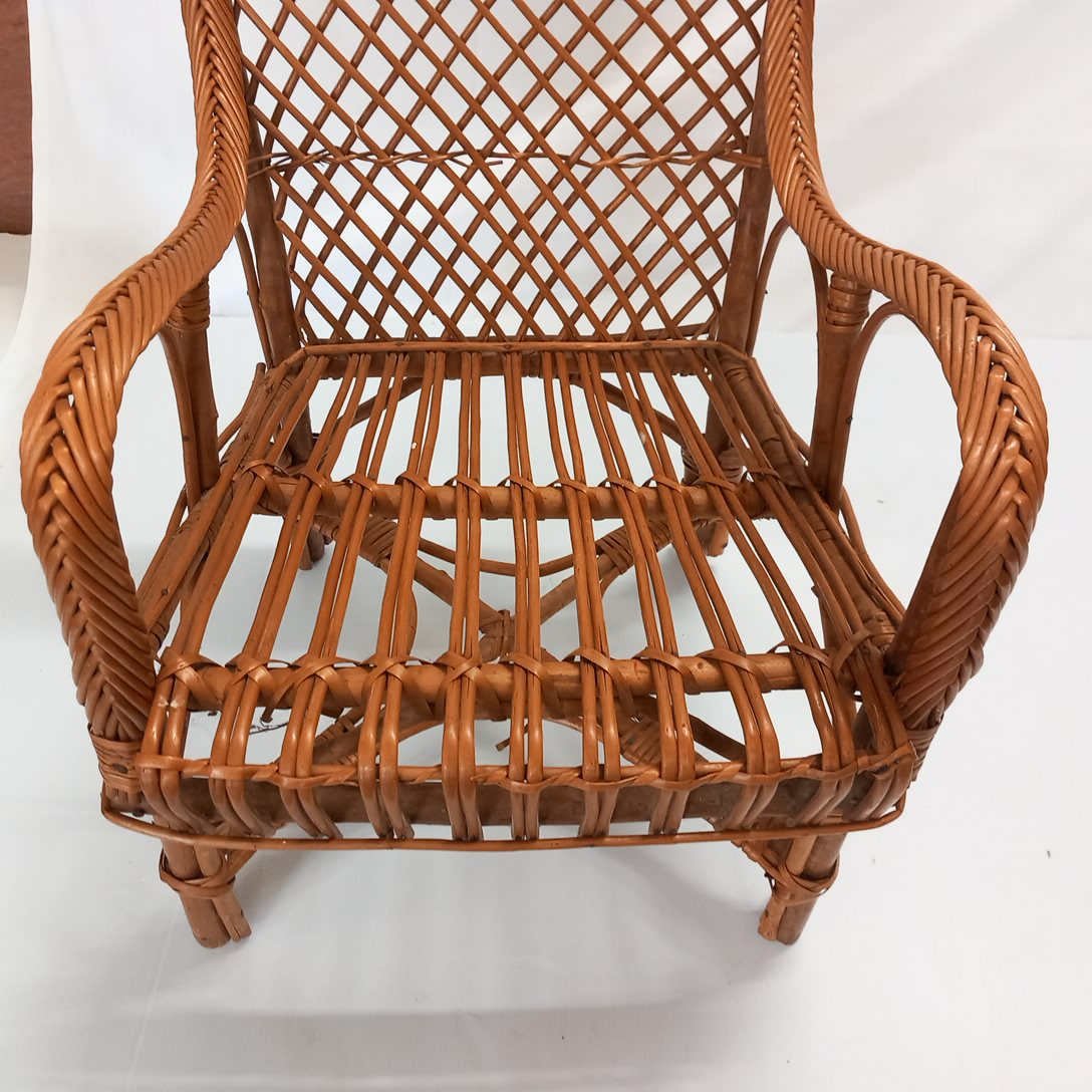 Voir photo 7 de Fauteuil en Osier pour Enfant Fauteuil en Osier pour Enfant reconditionné photo 7
