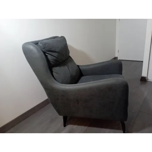 Fauteuil pour 1 personnes noir Bon état reconditionné disponible sur Rakuten