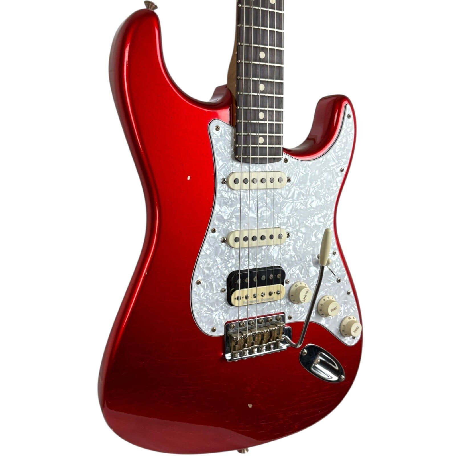 Fender Custom Shop '63 Stratocaster Journeyman Relic HSS 2023 - Candy Apple Red Rouge Pomme d'Amour Parfait état Fender reconditionné disponible sur Refurbed