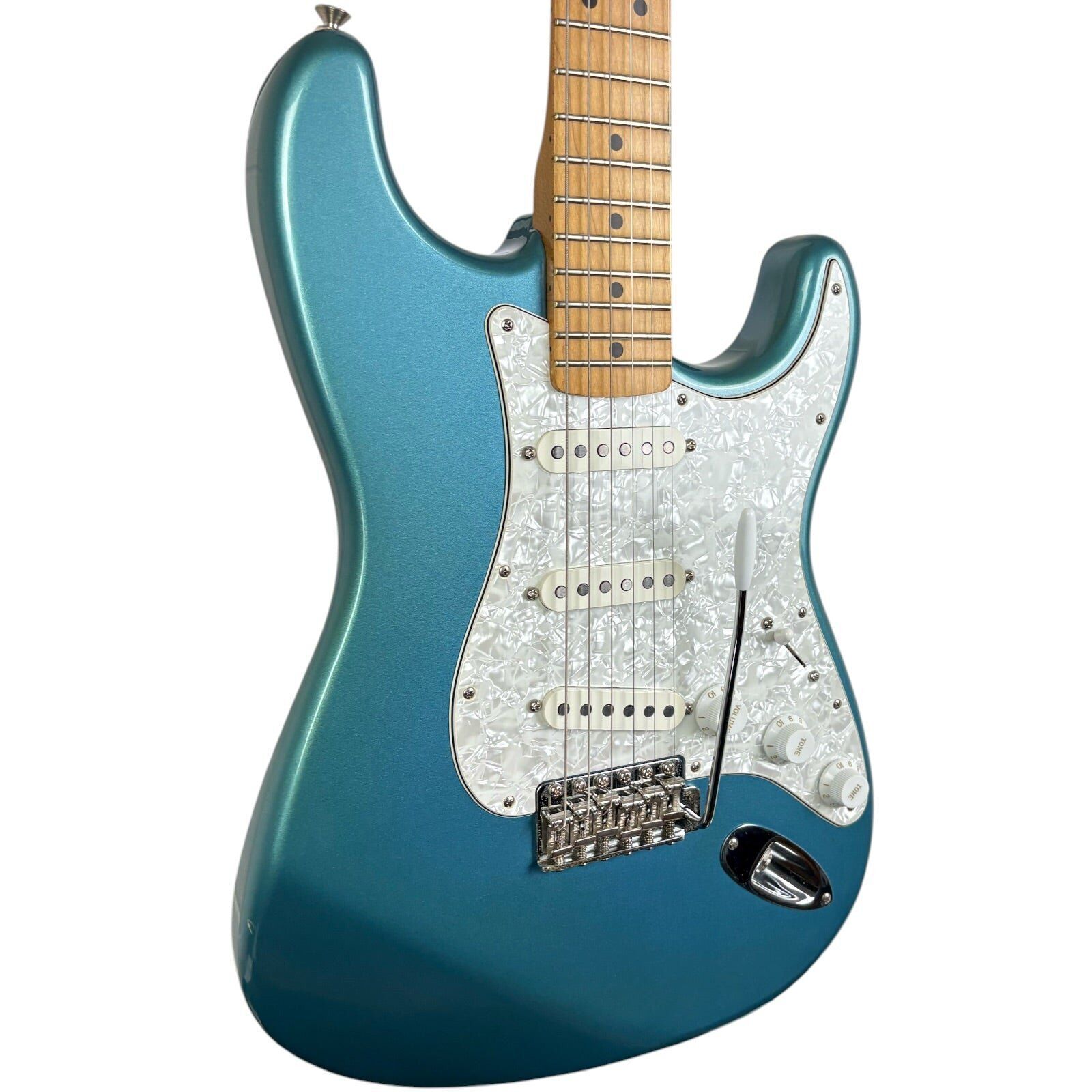 Fender Deluxe Powerhouse Stratocaster 1998 - Lake Placid Blue Bleu Lake Placid Très bon état Fender reconditionné disponible sur Refurbed | Dero