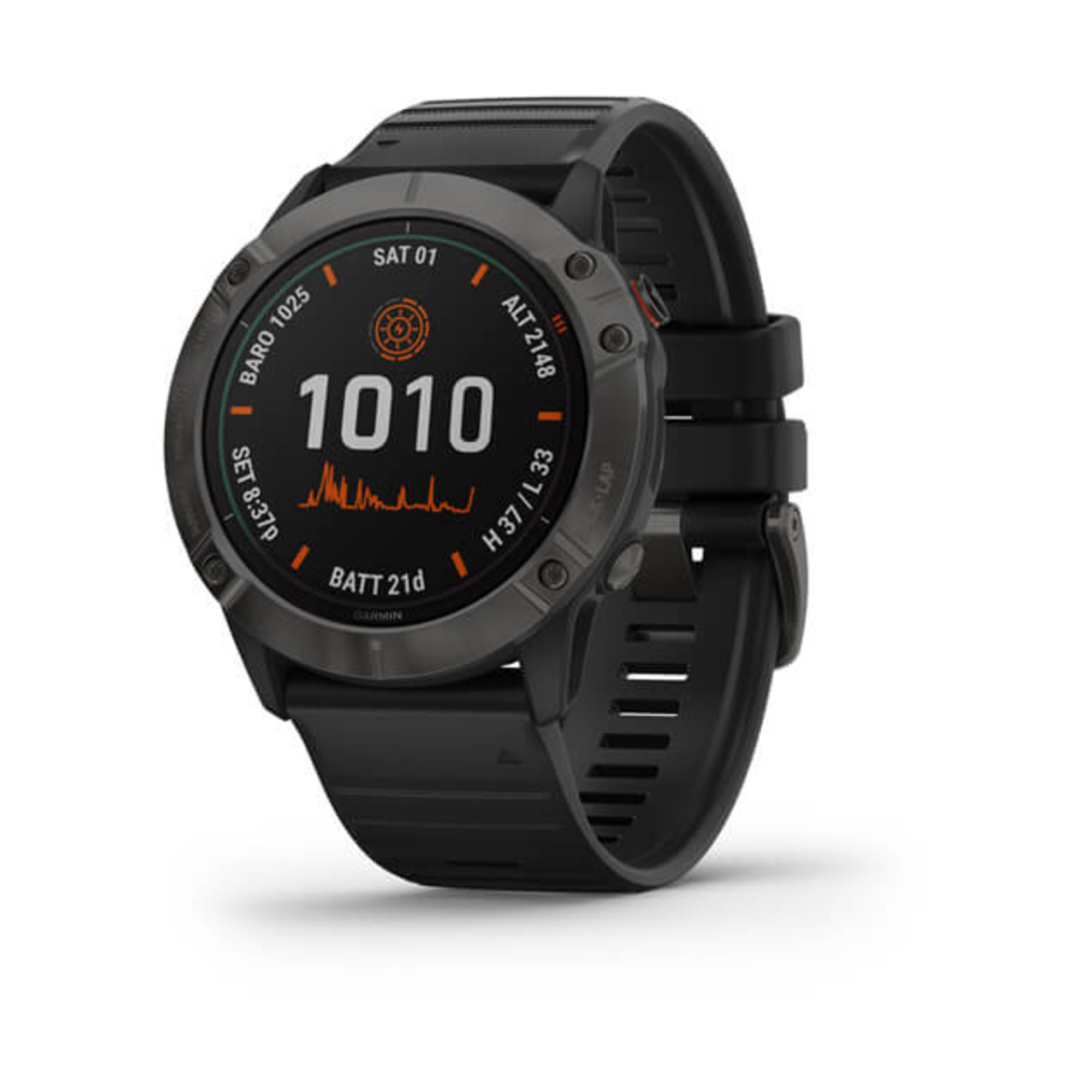 Fenix 6X 3,56 (1.4 ) Mip 51 Mm Gris Gps (Satellite) - Bon état Bon état Garmin reconditionné disponible sur Pixmania