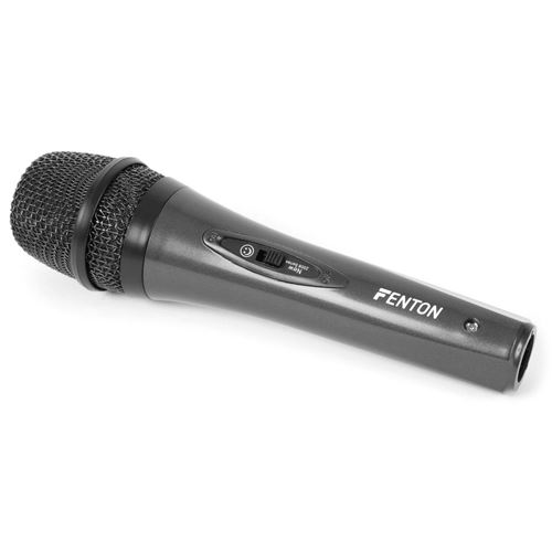 Fenton DM105 - Microphone Vocal Professionnel avec Cordon de 3 Mètres - Noir État correct N/A reconditionné disponible sur Fnac