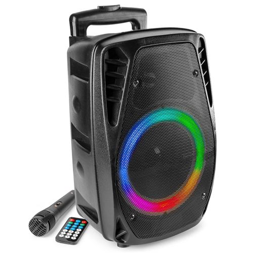 Fenton Ft8led-mk2 – Enceinte Sono Portable Avec Batterie Et Leds Intégrées État correct N/A reconditionné disponible sur Fnac