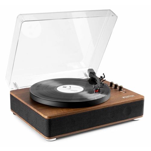 Fenton RP162 - Platine vinyle rétro hifi avec Bluetooth et haut-parleurs - Brun État correct N/A reconditionné disponible sur Fnac