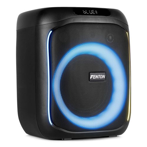 Fenton Track160 Enceinte Portable Bluetooth Lumineuse - 100 Watts, Batterie Longue Autonomie 10H, Facile à Transporter État correct N/A reconditionné disponible sur Fnac