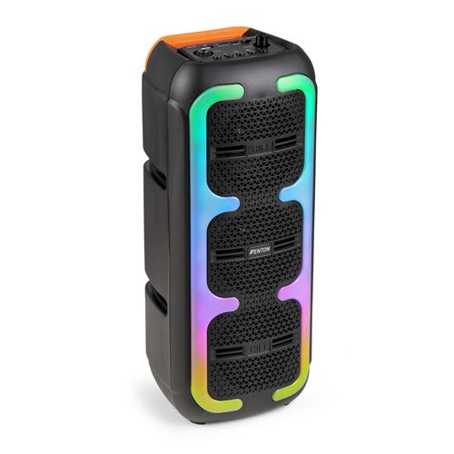 Fenton Track310 Enceinte Portable Bluetooth Lumineuse, 120W, Batterie Longue Autonomie 8H, Facile à Transporter, Enceinte Karaoké Occasion N/A reconditionné disponible sur Fnac | Dero