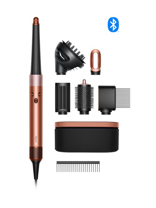 Fer à boucler Dyson Airwrap i.d. Cheveux bouclés à frisés Edition Gifting Soie Ambrée État correct Dyson reconditionné disponible sur Fnac
