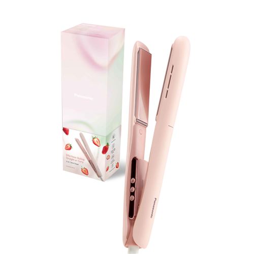 Fer à lisser et à boucler Panasonic EH-HV31-P503 Rose Sakura État correct Panasonic reconditionné disponible sur Fnac
