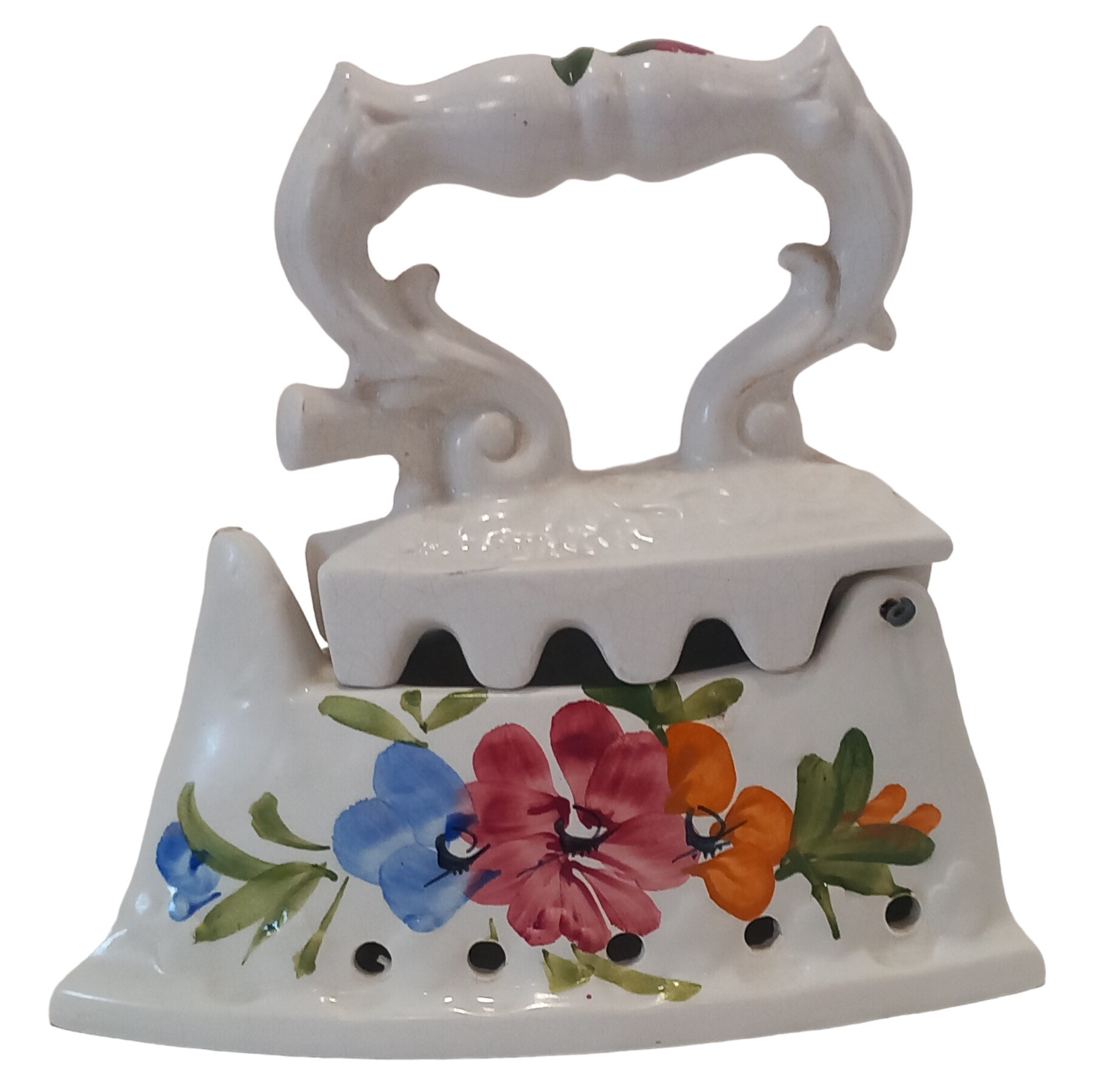 Acheter Fer à repasser de décoration vintage. Bon état - 11,00 € Fer à repasser de décoration vintage. Bon état reconditionné disponible sur Label Emmaüs