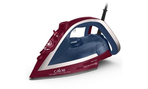 Fer à repasser vapeur Calor Ultragliss Anti-Calc Plus FV6834C0 2800 W Bleu et Violet État correct Calor reconditionné disponible sur Fnac