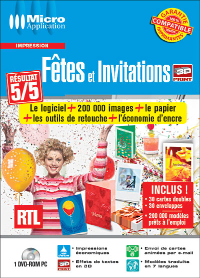 Acheter Fêtes et Invitations État correct - 10,76 € Fêtes et Invitations État correct Avanquest reconditionné disponible sur Fnac