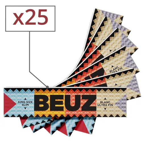 feuilles à rouler slim beuz x 25 carnets occasion reconditionné disponible sur Rakuten