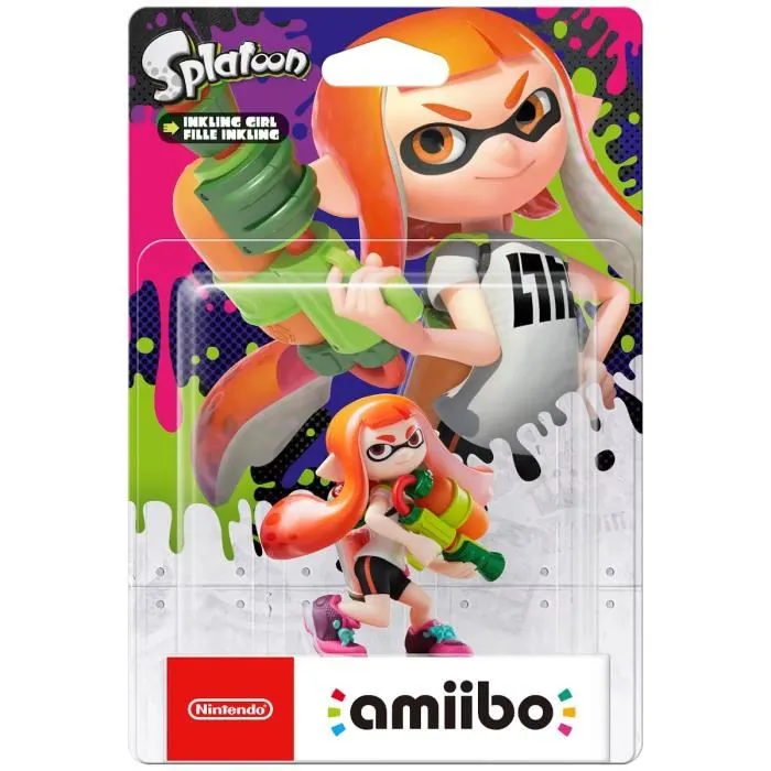 Figurine Amiibo - Fille Inkling • Collection Splatoon Reconditionné - 11,95 € Figurine Amiibo - Fille Inkling • Collection Splatoon Reconditionné Nintendo reconditionné disponible sur Cdiscount Seconde Vie