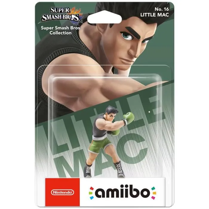 Figurine Amiibo - Little Mac N°16 • Collection Super Smash Bros. Reconditionné - 19,00 € Figurine Amiibo - Little Mac N°16 • Collection Super Smash Bros. Reconditionné Nintendo reconditionné disponible sur Cdiscount Seconde Vie