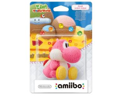 Figurine Amiibo Yoshi de laine rose État correct Nintendo reconditionné disponible sur Fnac