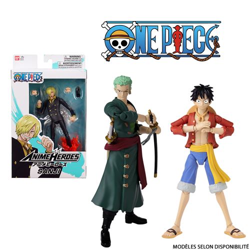 Figurine Anime Heroes One Piece Modèle aléatoire État correct Anime Heroes reconditionné disponible sur Fnac