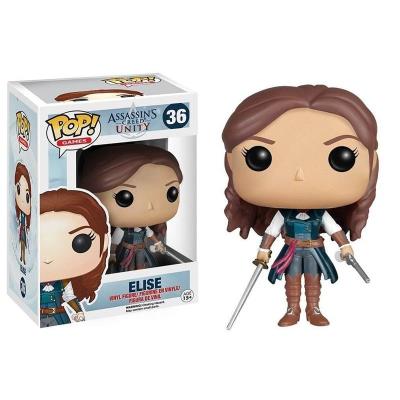 Figurine Assassin's Creed - Elise Pop 10cm État correct N/A (ce code semble être un numéro de série ou un reconditionné disponible sur Fnac
