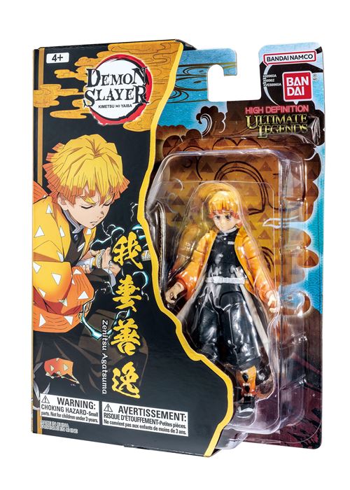 Acheter Figurine Bandai Demon Slayer Zenitsu 12 cm État correct - 11,51 € Figurine Bandai Demon Slayer Zenitsu 12 cm État correct Bandai reconditionné disponible sur Fnac