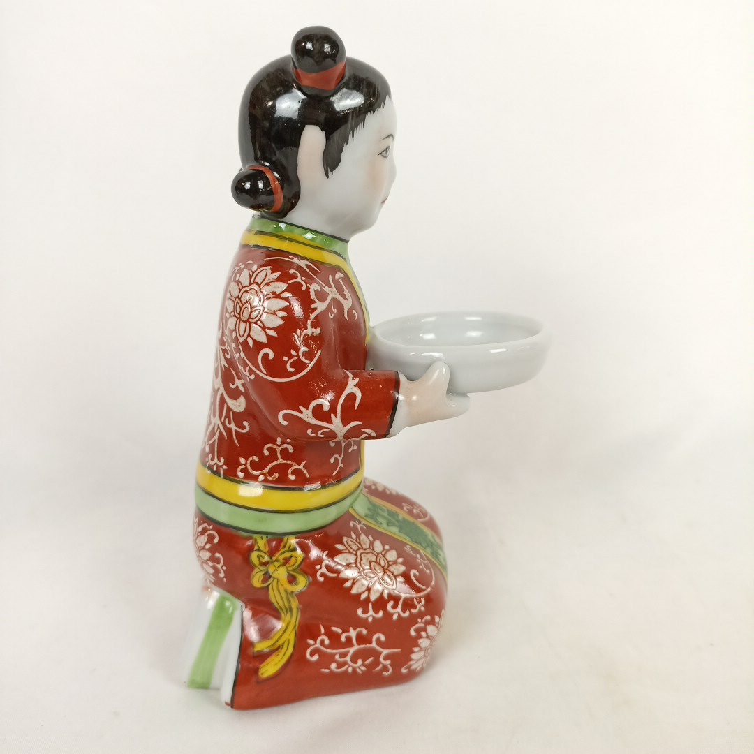 Voir photo 5 de Figurine chinoise porte bougie - Style asiatique Figurine chinoise porte bougie - Style asiatique Bon état reconditionné photo 5