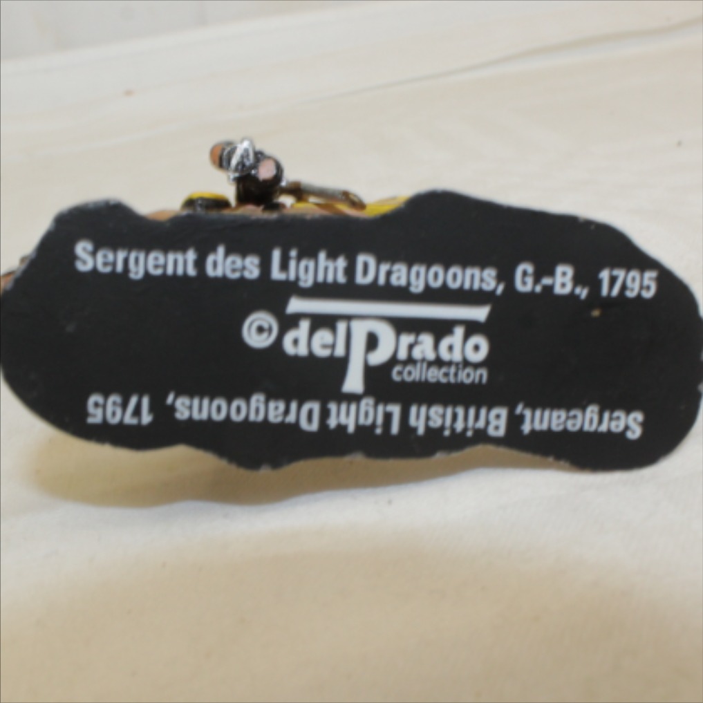 Voir photo 4 de Figurine DelPrado "sergent des light dragons, G-B 1795 Figurine DelPrado "sergent des light dragons, G-B 1795 Très bon état reconditionné photo 4