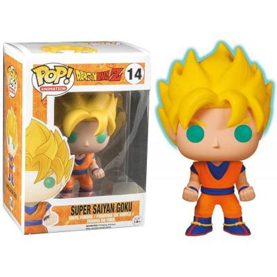 Figurine Dragon Ball Z - Goku Super Saiyan Glow in the Dark Pop 10cm État correct Funko reconditionné disponible sur Fnac