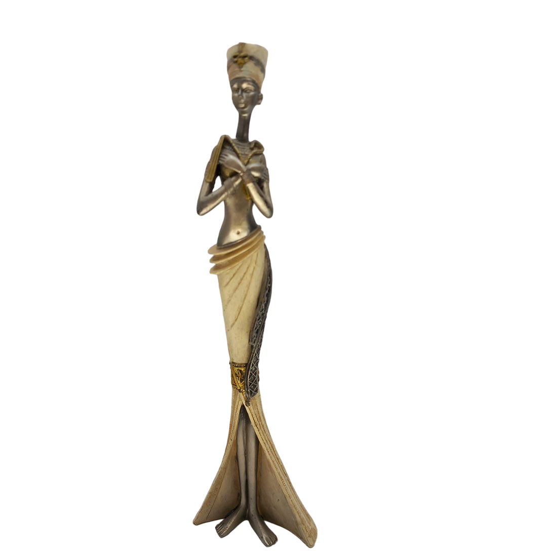 Figurine Egyptienne en Résine Bon état - 10,00 € Figurine Egyptienne en Résine Bon état reconditionné disponible sur Label Emmaüs