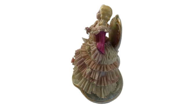 Voir photo 5 de Figurine en porcelaine de la marque A.Steiner Figurine en porcelaine de la marque A.Steiner État correct reconditionné photo 5