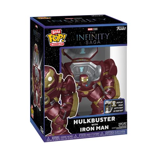 Figurine Funko Bitty Bot Marvel Hulkbuster État correct - 14,99 € Figurine Funko Bitty Bot Marvel Hulkbuster État correct reconditionné disponible sur Fnac