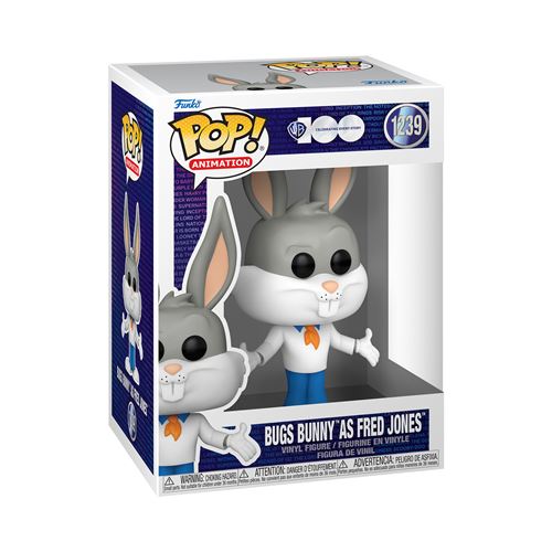 Figurine Funko Pop Animation Bugs Bunny as Fred Jones État correct - 16,00 € Figurine Funko Pop Animation Bugs Bunny as Fred Jones État correct reconditionné disponible sur Fnac
