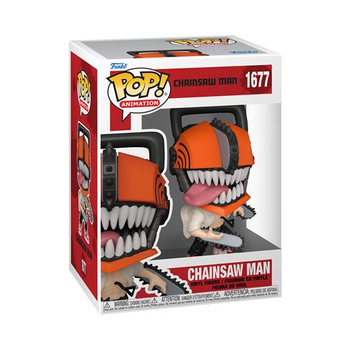 Figurine Funko Pop Animation Chainsaw Man with Chase Modèle aléatoire État correct reconditionné disponible sur Fnac