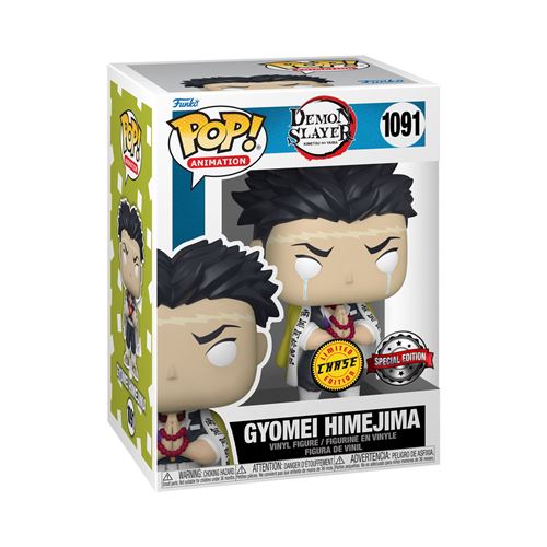 Figurine Funko Pop Animation Demon Slayer Gyomei Himejima with Chase Modèle aléatoire État correct Funko reconditionné disponible sur Fnac