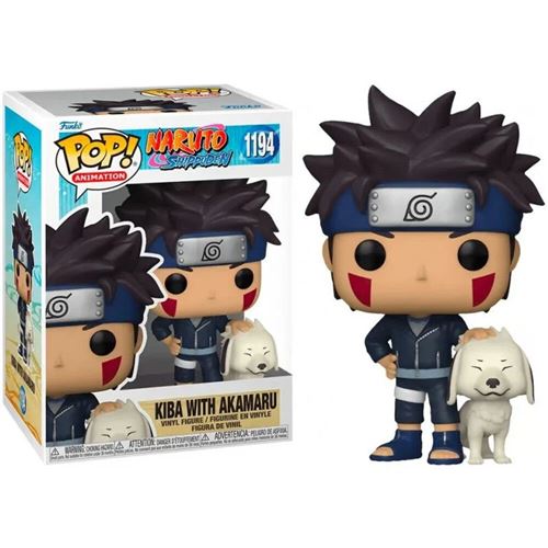 Figurine Funko Pop Animation Naruto Kiba with Akamaru État correct reconditionné disponible sur Fnac