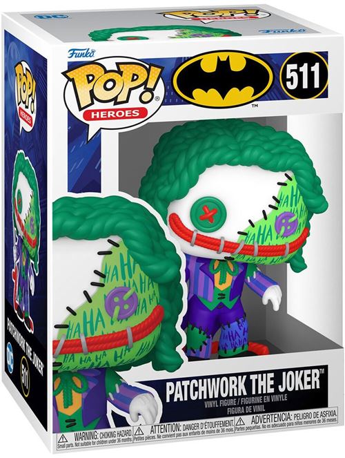 Figurine Funko Pop! - Batman - Patchwork Joker? État correct N/A reconditionné disponible sur Fnac