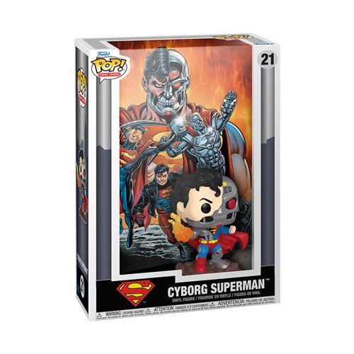 Acheter Figurine Funko Pop Comic Cover DC Cyborg Superman État correct - 15,99 € Figurine Funko Pop Comic Cover DC Cyborg Superman État correct Funko reconditionné disponible sur Fnac