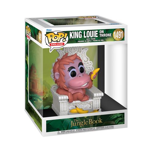 Figurine Funko Pop Deluxe The Jungle Book S2 King Louie on Throne État correct reconditionné disponible sur Fnac