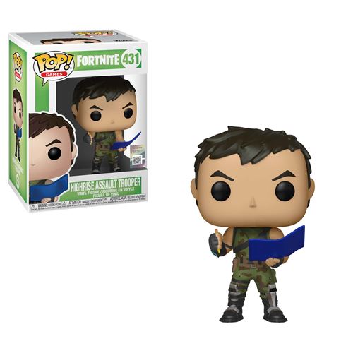 Figurine Funko Pop Games Fortnite Highrise Assault Trooper État correct Funko reconditionné disponible sur Fnac