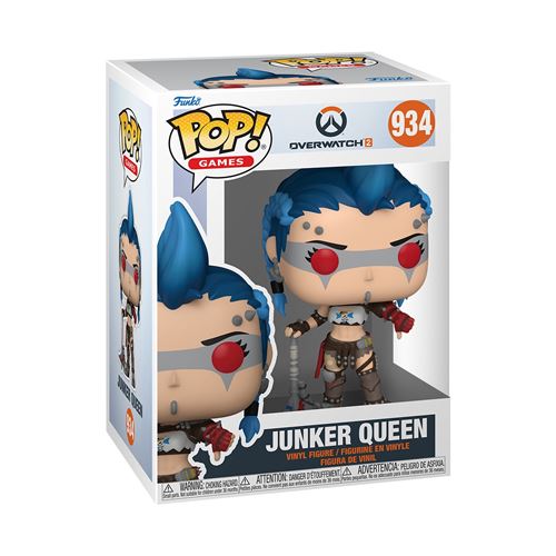 Figurine Funko Pop Games Overwatch 2 Junker Queen État correct Funko reconditionné disponible sur Fnac