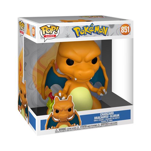Figurine Funko Pop Games Pokémon Dracaufeu État correct - 14,99 € Figurine Funko Pop Games Pokémon Dracaufeu État correct Funko reconditionné disponible sur Fnac