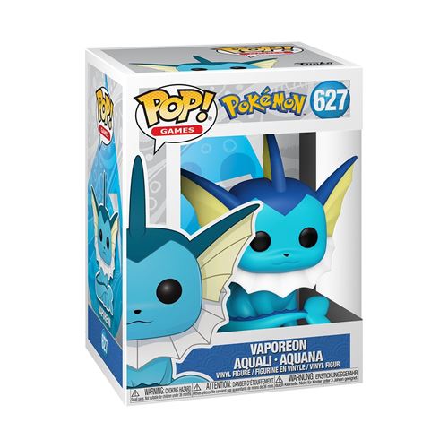 Figurine Funko Pop Games Pokémon Vaporeon État correct Funko reconditionné disponible sur Fnac | Dero