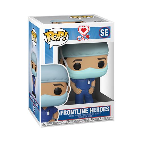 Figurine Funko Pop Heroes Front Line Worker Male 1 État correct Funko reconditionné disponible sur Fnac