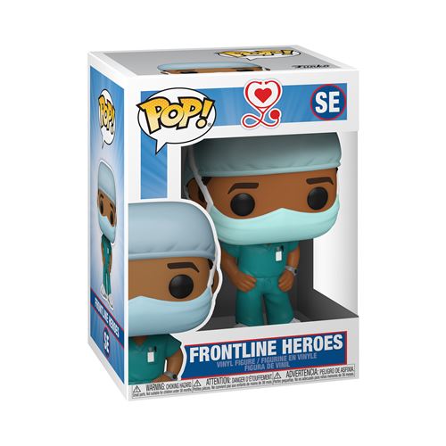 Figurine Funko Pop Heroes Front Line Worker Male 2 État correct Funko reconditionné disponible sur Fnac