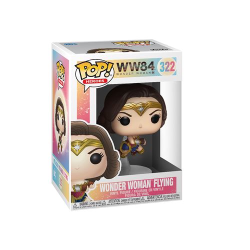 Figurine Funko Pop Heroes WW84 Wonder Woman Flying État correct N/A reconditionné disponible sur Fnac